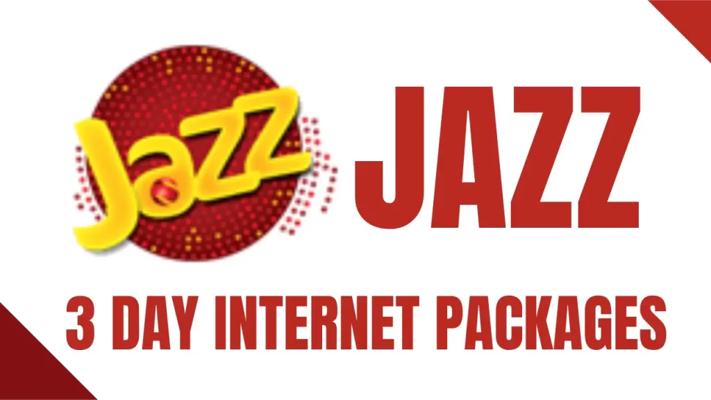 Jazz 3 day Internet Packages - techprice.pk