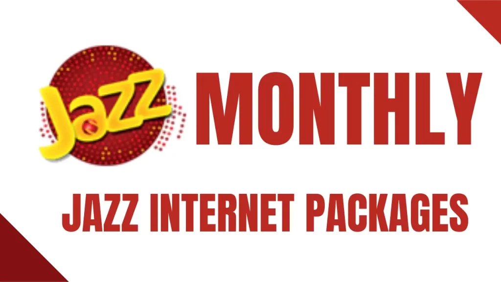 Jazz monthly Internet Packages