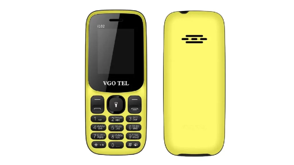 VGO Tel i102 Yellow